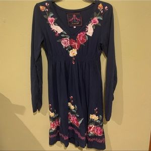 JW Los Angeles Embroidered Dress